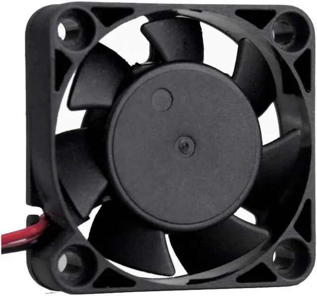 Alt view image 4 of 5 - 2Pcs  DC 24V 12V 5V 40mm x 40mm x 10mm 2-Pin Ball Bearing Computer PC Case Cooling Fan 4010