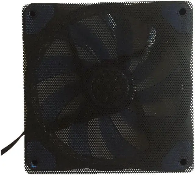 Alt view image 3 of 5 - 5PCS 80mm Cuttable Black PVC PC Fan Dust Filter Dustproof Case Computer Mesh Cooling Ultra Fine Dustproof Cover