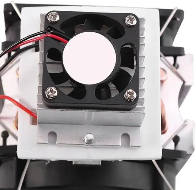 Alt view image 4 of 5 - 12V 6A Thermoelectric Peltier Semiconductor Cooler Refrigeration Cooling System Kit Cooler Fan For Air Cooling