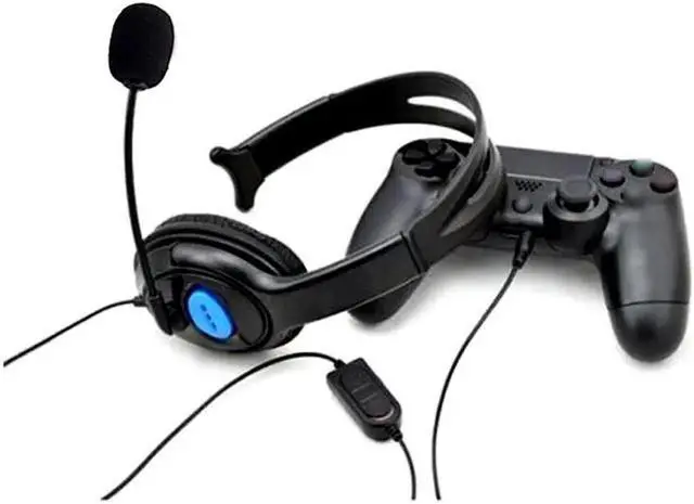 Alt view image 3 of 5 - 3.5mm Jack Wired Earphone gaming headphone Single Side Game Headset Noise Canceling with Mic for PS4 Game PC