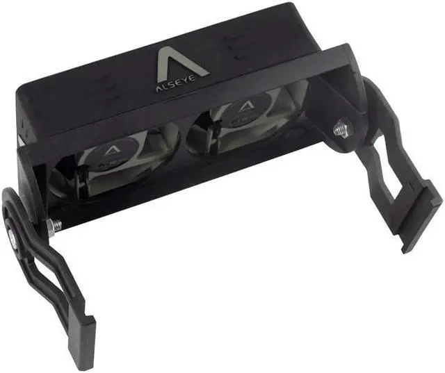 Alt view image 4 of 4 - Hetai Tech cooler cooling fan  memory cooler with dual 60mm fan PWM 1500-4000RPM radiator for DDR2/3/4/5 cooling for ALSEYE International Version  No Warranty