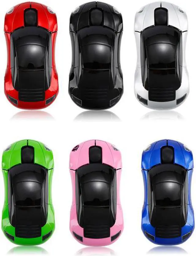 Alt view image 2 of 5 - 2.4GHZ 1600DPI Wireless Fashion Car Shape Mouse Mini USB 2.0 Receiver Optical Ergonomic Mice For PC latop Computer Gaming Mouse