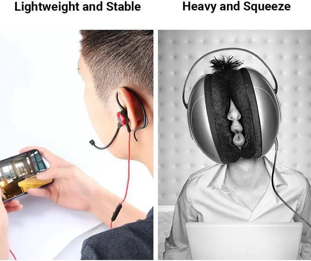 Alt view image 5 of 5 - G100X Gaming Earphone Headphones With Mic Stereo PUBG Headset Gamer auriculares fone de ouvido for Phone PS4 Switch