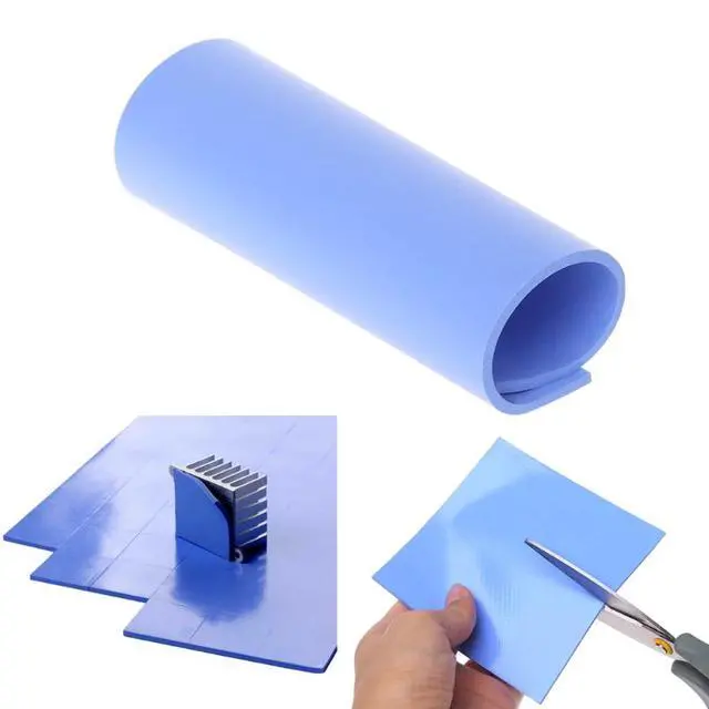 Main image of 100x100x2mm CPU Thermal Silicone Heatsink Pad Cooling Conductive Pads Cooler