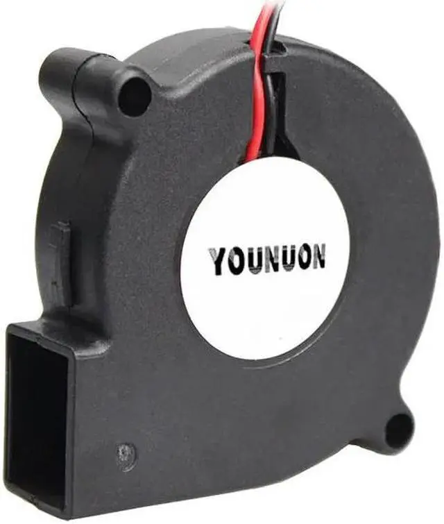Alt view image 2 of 5 - 2PCS 5015 50mm DC 24V 12V 5V 2Pin Ball/Sleeve Bearing Brushless Cooling Turbine Blower Fan 50mm x 15mm Blower Cooler Fan