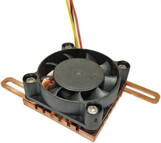Main image of Copper Northbridge Motherboard Chipset Heatsink Cooler Radiator Fan For PC Computer Case South North Bridge Chipset Cooling