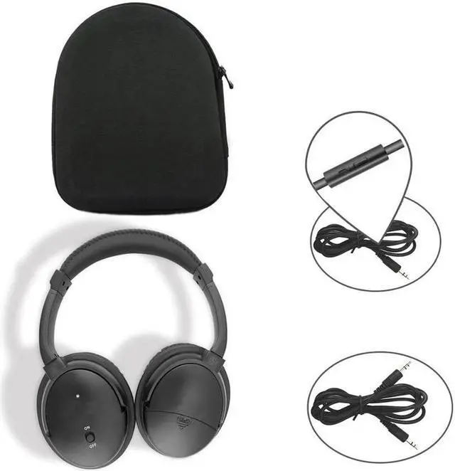 Alt view image 4 of 5 - Active Noise-Canceling Multi-Platform Surround Stero Gaming Headset Over Ear Headphones with Volume Control