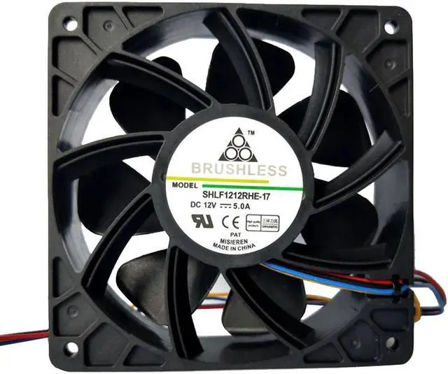 Alt view image 2 of 3 - 7500RPM Cooling Fan Replacement 4-pin Connector For Antminer Bitmain S7 S9 Cooling Cooler Silent Case Fan Cooling Fans#T2