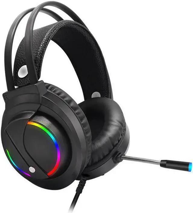 Main image of USB Wired Headset  7.1 Sound USB Wired Headset Over-Ear Gaming Headphone w/ Microphone for E-Sports Games