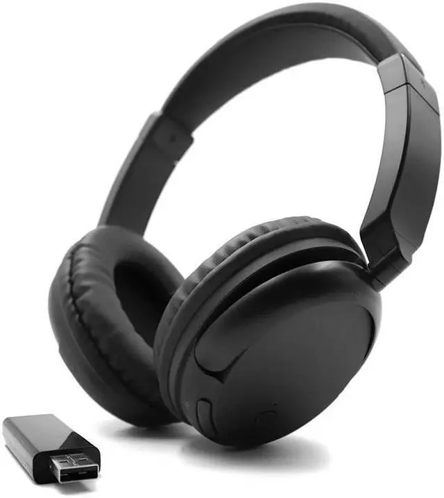 Main image of Wireless TV Headset Headphones Home Theater headset for Computer PC MP3 Music Headphone Support FM Function