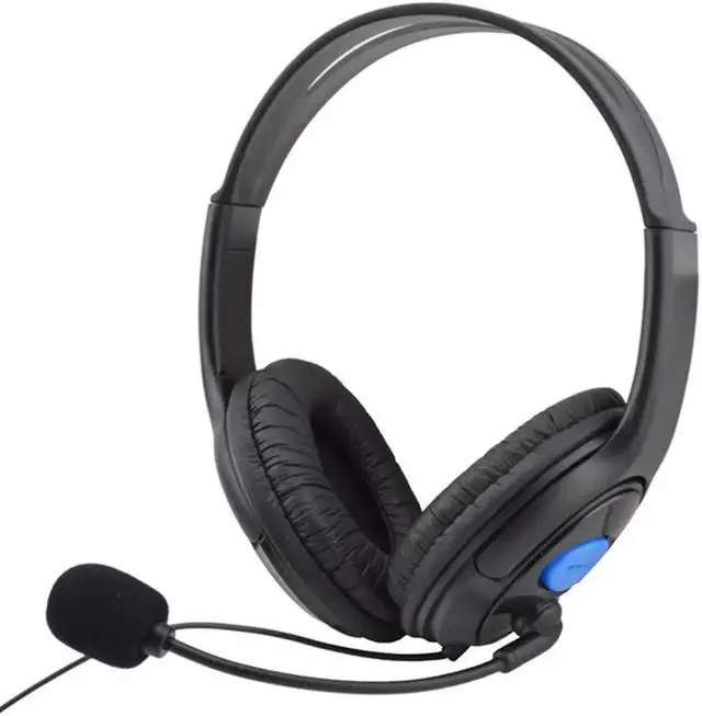 Alt view image 4 of 5 - Headsets 3.5mm Wired Game Headphones with Light Mic Stereo Earphones for PC Computer Gamer Laptop PS4 New X-BOX
