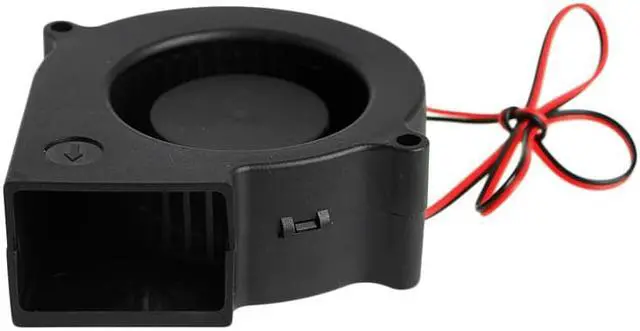 Alt view image 5 of 5 - 75mm x 75mm x 30mm 12V PC Quiet Sleeve-Bearing 2-Pin Hydraulic Bearing Blower Cooling Fan For Computer