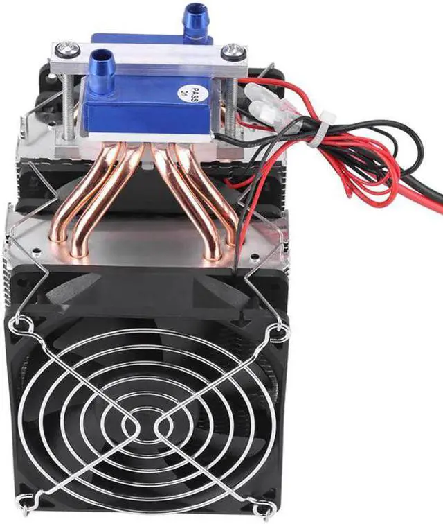 Alt view image 3 of 5 - 1 PC Thermoelectric Cooler Semiconductor Refrigeration Peltier Cooler Air Cooling Radiator Water Chiller Cooling System Device