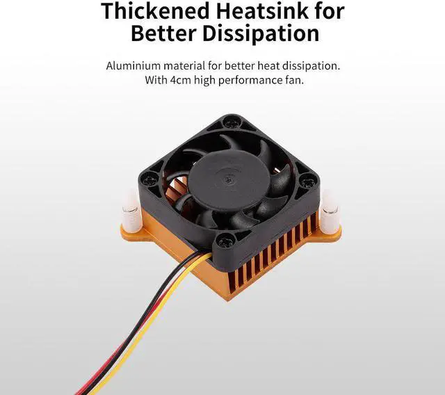 Main image of 1PC 40mm Fan Northbridge Chipset Aluminium Cooler Heatsink For Computer Motherboard North Bridge Cooling Fan