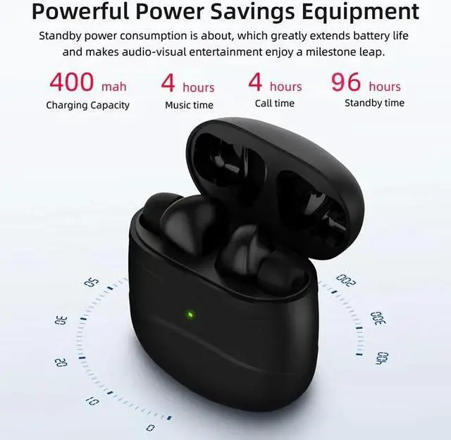 Alt view image 3 of 5 - earphones bluetooth earbuds gaming headset ear buds w1 chip noise canceling headphones 1:1 i9s i30 tws for  iphone