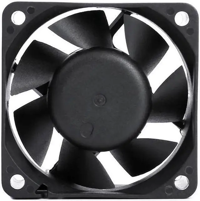 Alt view image 3 of 5 - 2PCS  60mm 6025 dc 5V 12V 24V Brushless 2PIN 3PIN 60x60x25mm 6025 6cm sleeve Dual Ball Computer PC CPU Case Cooling