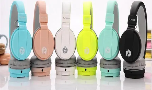 Alt view image 4 of 5 - Fashion Cute Headphone Candy Color Foldable Kids Headset With Mic Earphone 3.5MM For MP3 PC iPod iPad Phone Girl Children