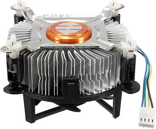 Main image of High Quality Aluminum Material CPU Cooling Fan Cooler For Computer PC Quiet Silent Cooling Fan For 775/1155/1156