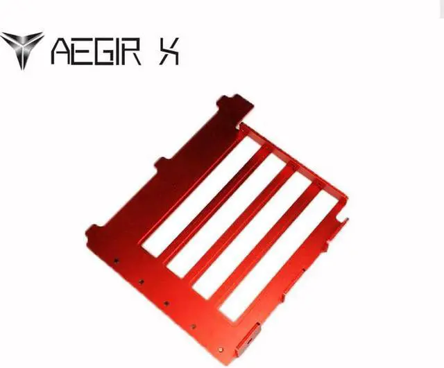 Alt view image 3 of 5 - VGA Card Holder Aluminum  Card Side Converted Support Computer Cooling Cooler Radiator Bracket