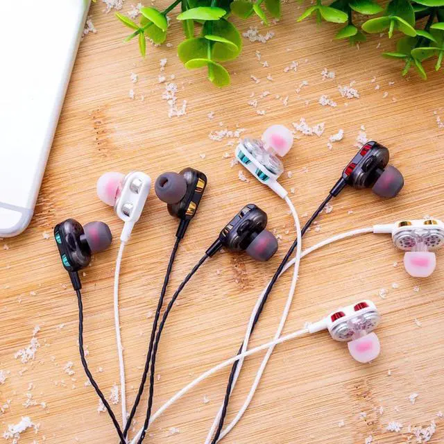 Alt view image 3 of 5 - Wired Earphone Gaming 4D Stereo Sound Mobile Phone 3.5mm Headset In Ear HD Mic Earbuds Noise Reduction For  P30 Pro
