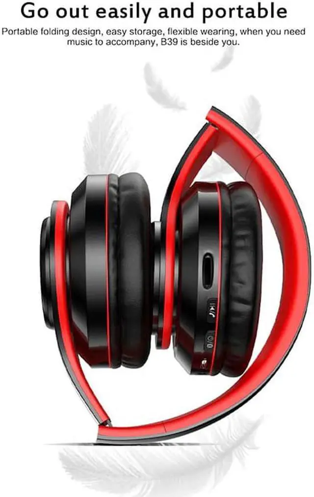 Alt view image 4 of 5 - Colorful Light Bluetooth 5.0 Wireless Headsets Gaming Sports HIFI Stereo Sound Noise Reduction terproof Headphones Earbuds