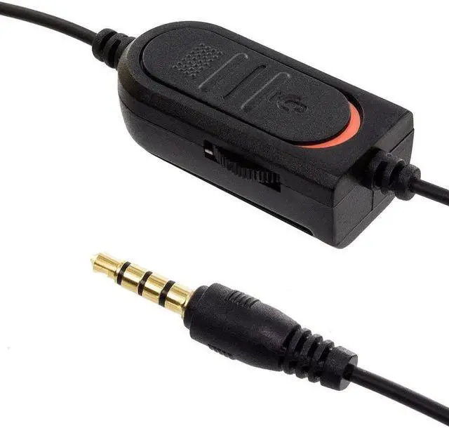 Alt view image 4 of 5 - 3.5mm Jack Wired Earphone gaming headphone Single Side Game Headset Noise Canceling with Mic for PS4 Game PC