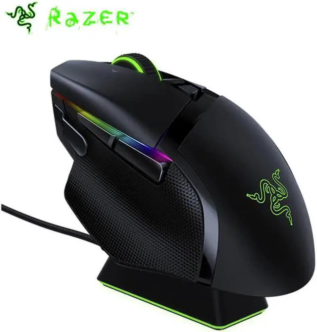 Main image of Basilisk Ultimate Edition wireless gaming  mouse 20000DPI RGB base HyperSpeed wireless technology about 100h battery life