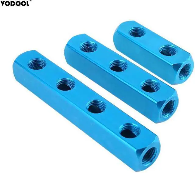 Main image of Water Tube G1/4 inch Connector Splitter seat Fittings Adapter 5 Hole, 6 Hole, 7 Hole for computer PC Water Cooling