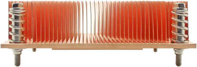 Alt view image 2 of 5 - 1U server CPU cooler copper skiving fin heatsink for Intel 1150 1151 1155 1156 i3 i5 i7 Industrial computer Passive cooling