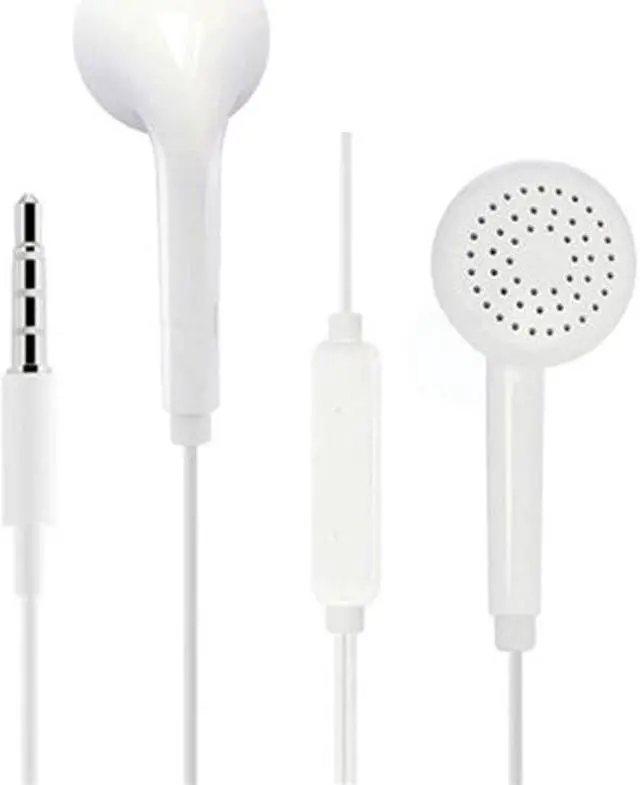 Alt view image 3 of 5 - 2020 3.5 Wired earphones With Microphone Volume Control terproof Music Gaming In-ear Sport Headset off white Earbuds