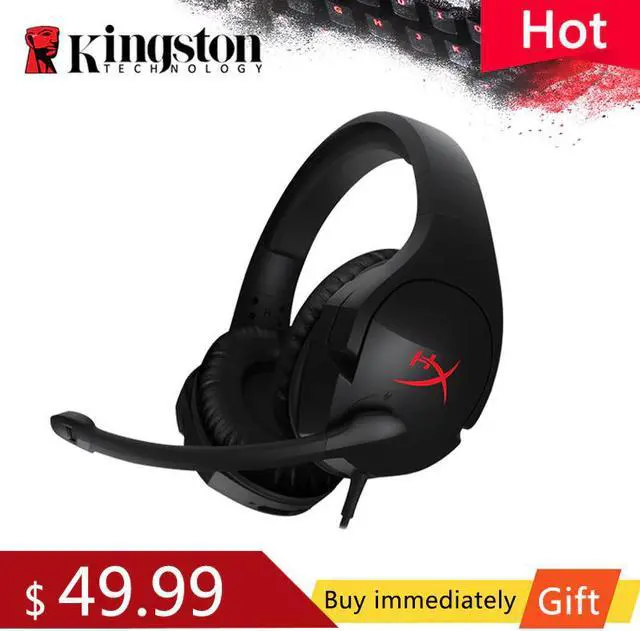 Alt view image 5 of 5 - Headsets HyperX Cloud Stinger Headphone with Mic Auriculares  Gaming Headset For PC PS4 Xbox Mobile