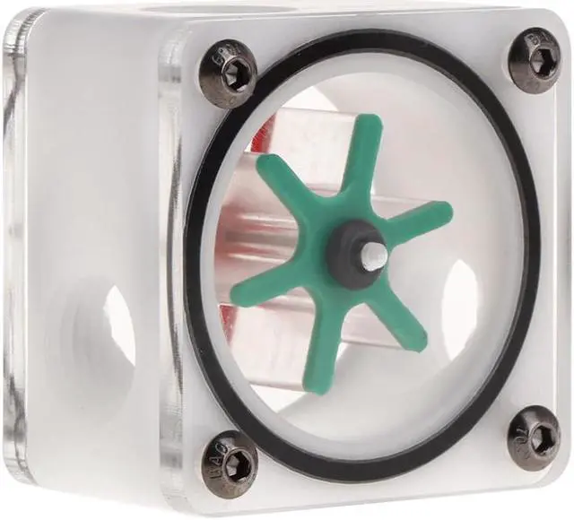 Alt view image 5 of 5 - 3 Way Water Cooling Flow Meter Indicator For PC Water Cooling System G1/4 Thread