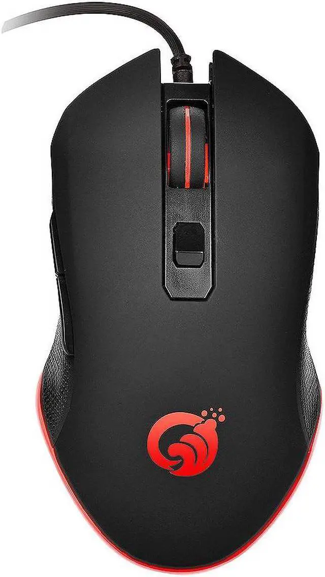 Alt view image 3 of 5 - Mouse Wired 6400DPI 4-level Adjustable Mice Gamer 7 Button RGB LED Color Backlit Opto-electronic Mouse For PC Pro Gamer