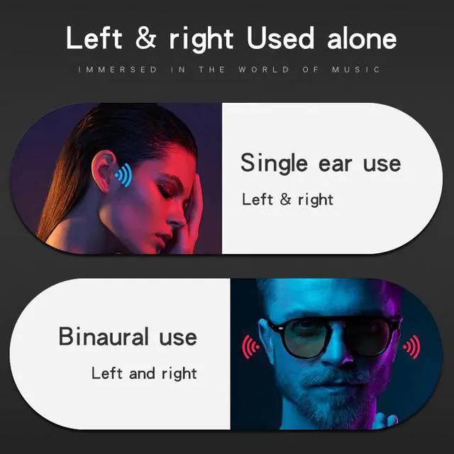 Alt view image 5 of 5 - Pro 3 Bluetooth Earphone TWS Wireless Headphones HiFi Music Earbuds Sports Gaming Headset For IOS Android Phone