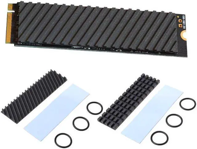 Alt view image 4 of 5 - Copper Graphene Heatsink M.2 NGFF 2280 PCI-E NVME SSD Thermal Pad Cooler PC computer, laptops, notebooks and hard disk
