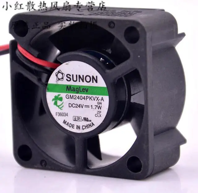 Alt view image 3 of 5 - For Sunon GM2404PKVX-A 24V 1.7W 4cm 4020 4*4*2CM 40*40*20MM cpu cooler heatsink axial Cooling Fan