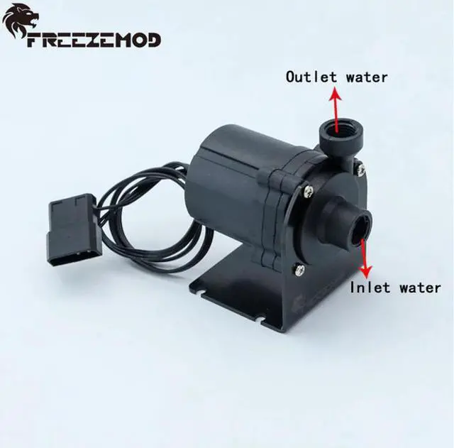 Alt view image 3 of 5 - PU-SC800 Computer Water Cooling Pump 12V Brushless DC Water Cooler Pump Submersible Pump 5 Meters Head 600L