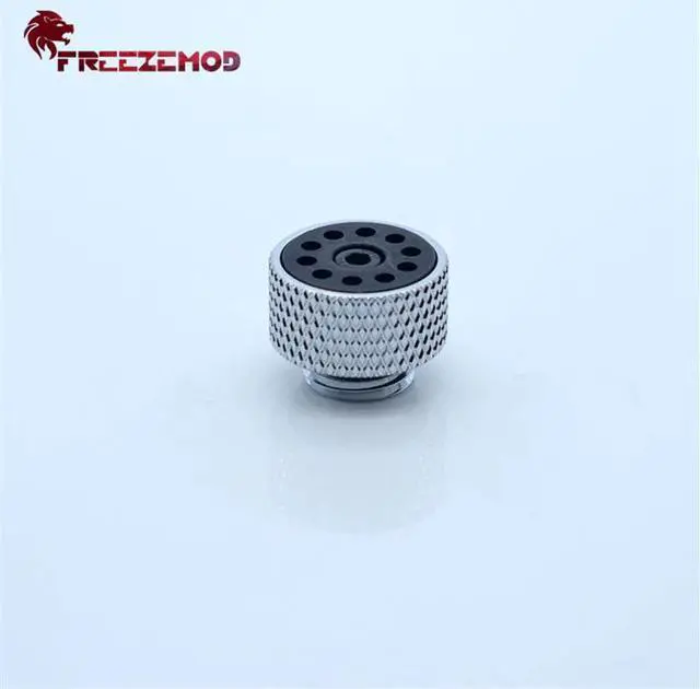 Alt view image 5 of 5 - HPQF-S1B Adjustable Automatic Exhaust Valve Computer Pc Water Cooler Fitting Water Tank Silver Body. HPQF-S1B