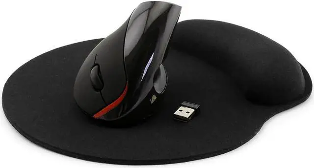 Alt view image 5 of 5 - 2.4Ghz Wireless Mouse Rechargeable Optical Vertical Gaming Mouse Ergonomic Wrist Healing Computer Mice Mause For Gamer Mouse Pad