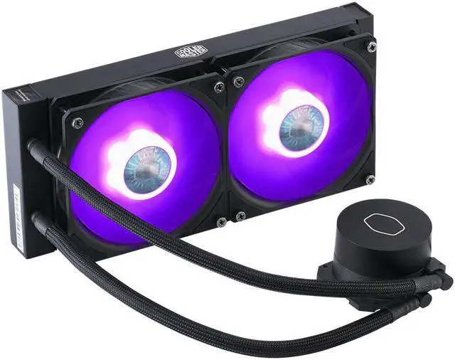 Alt view image 5 of 5 - ML240L V2 RGB CPU Water Liquid Cooling 120mm SickleFlow RGB fan CPU Cooler Computer radiator For i9 2066/115x/AM4