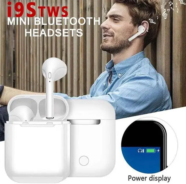 Alt view image 2 of 5 - tws bluetooth earphone wireless headphones wireless gaming headset earbuds wireless ear headset w1 chip for  iphone