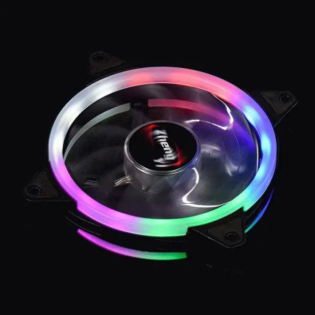 Main image of Cooling Adjustable Computer 120mm Case  PC Case Cooler Glare RGB LED Red Blue Green  for Computer