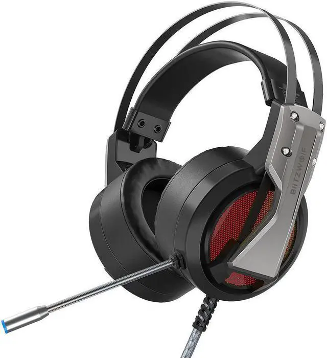 Alt view image 4 of 5 - BW-GH1 Gaming Headphone with Microphone 7.1 Surround Sound Noise Isolating Game Headset Gaming for Computer PC for PS4