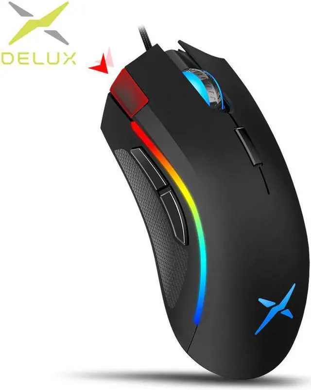 Main image of M625 A3050 RGB Backlight Gaming Mouse 4000 DPI 1000Hz Report rate 7 Programmable Buttons USB Wired Mice for Computer Gamer