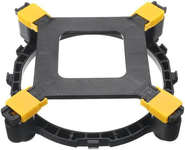 Alt view image 3 of 5 - Fan Bracket Holder Radiator PC Cooling Fans Heatsink Holder Stable Practical Easy Install For Intel 1150 1155 1366