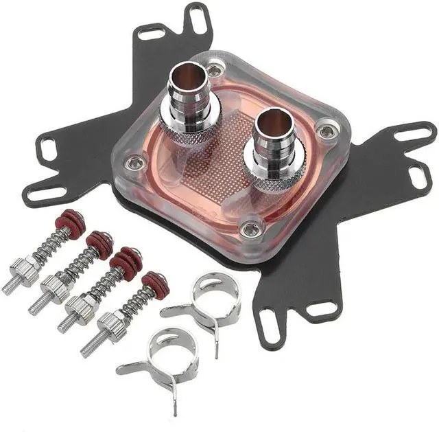 Alt view image 2 of 5 - Cooling Block For Intel LGA 1155 2011 Amd AM3+AM3 Copper CPU Cooler Heatsink For Computer CPU Radiator Intel Universal