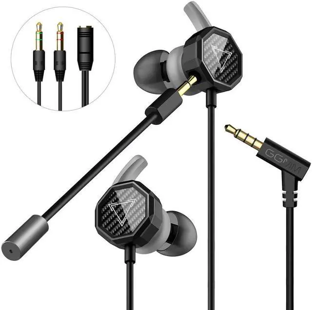 Main image of G1 Earphone Deep Bass Gaming Earphone With Detachable Long Mic Gaming Earphones Clear Sound For PUBG Mobile Phone PC Gamer