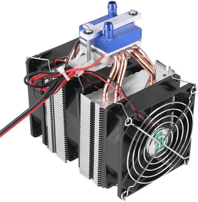 Alt view image 5 of 5 - 1 PC Thermoelectric Cooler Semiconductor Refrigeration Peltier Cooler Air Cooling Radiator Water Chiller Cooling System Device