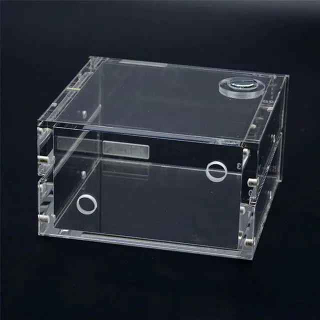 Alt view image 3 of 5 - GQSX-Y3 Transparent Acrylic Water Tank Dual Optical Drive Computer Water Cooler Industrial Water Tank. GQSX-Y3