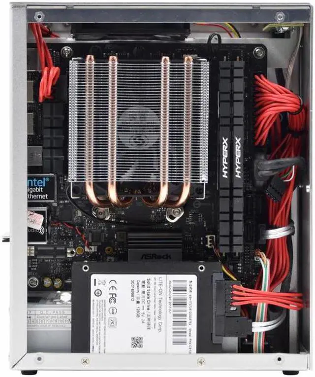 Alt view image 5 of 5 - S3 PC Gaming Case ITX MINI Small Case All Aluminum Suitcase Portable HTPC Desktop Computer Empty Chassis